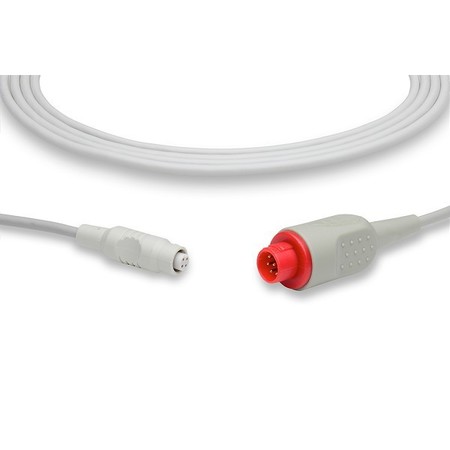 CABLES & SENSORS Mennen Compatible IBP Adapter Cable - B. Braun Connector IC-MN-BB0